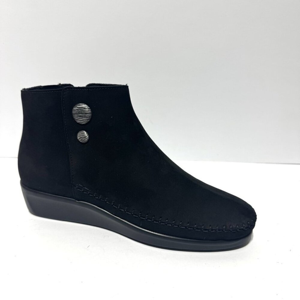 SAS Womens Jade Ankle Boots Black Size 7.5 Narrow